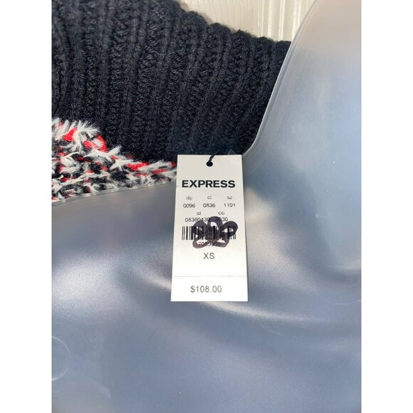 NWT Express Womens Plaid Open Front Cardigan Sweater Retail $108 - Picture 7 of 7